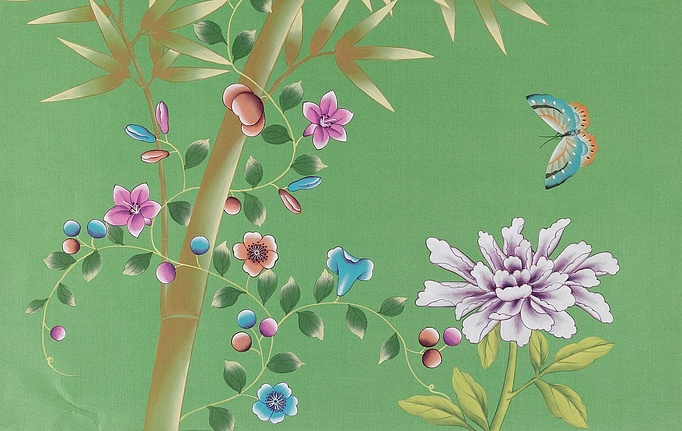 Английские обои Fromental, коллекция Chinoiserie, артикул Family 2/Kelly