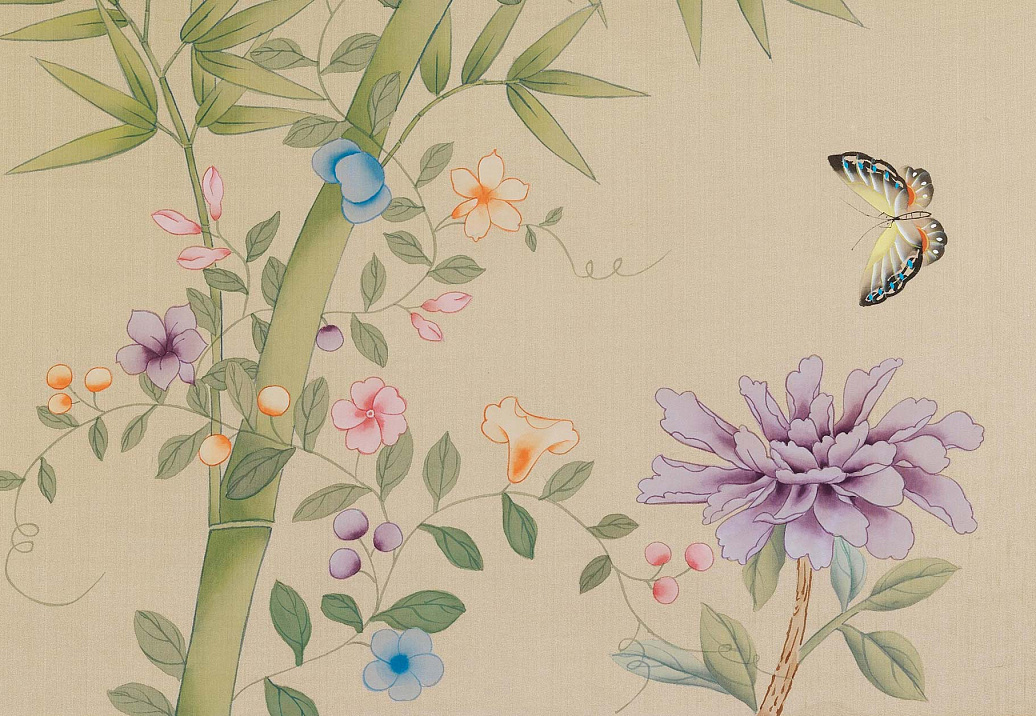 Обои Fromental Chinoiserie Family 3/Old Gold