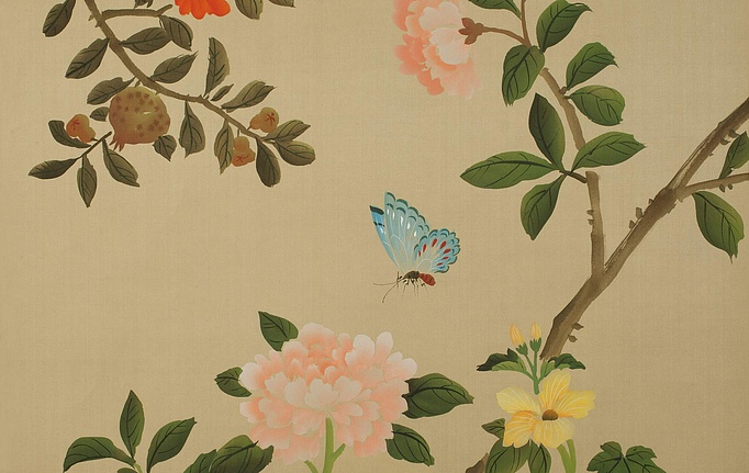Английские обои Fromental, коллекция Chinoiserie, артикул Family 5/Elgin