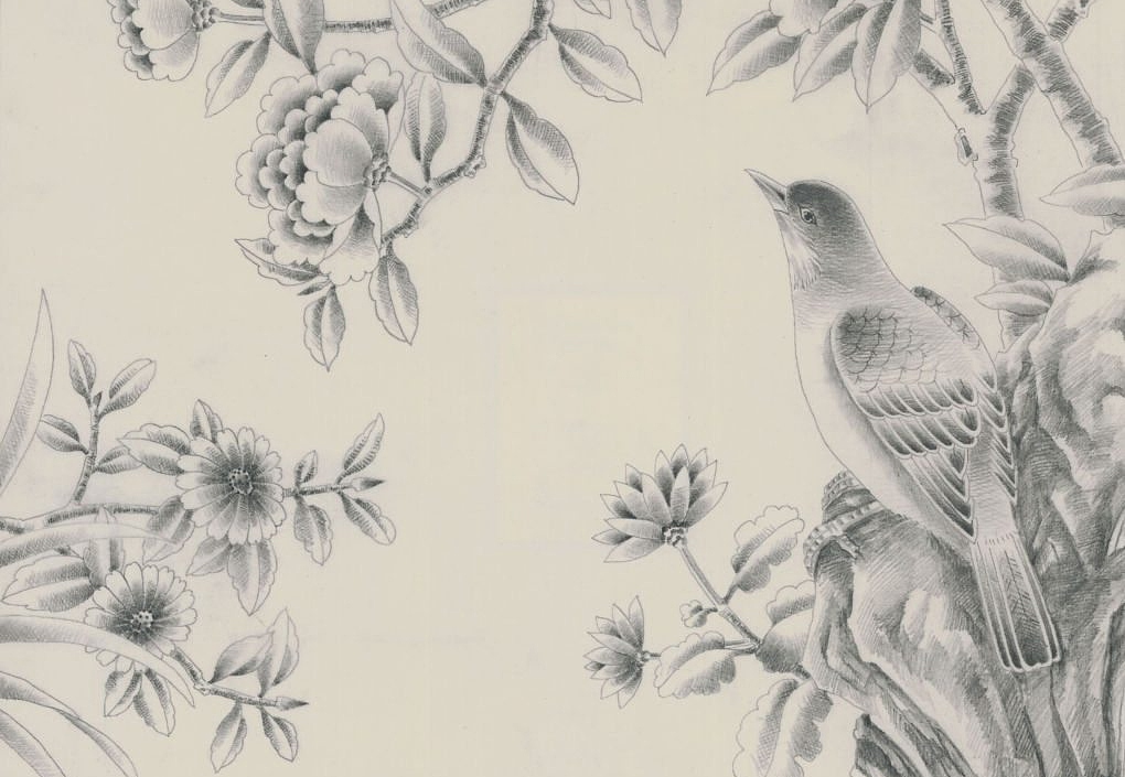 Обои Fromental Chinoiserie Family 5/Silverpoint