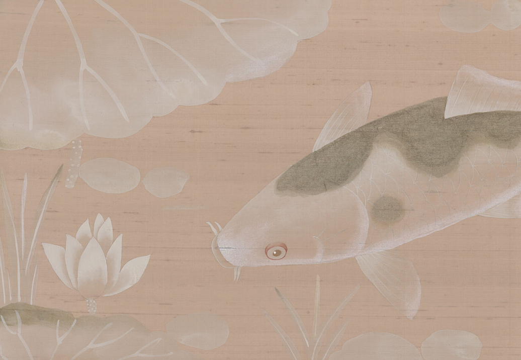 Обои Fromental Modern Chinois Carp and Moon/Camee