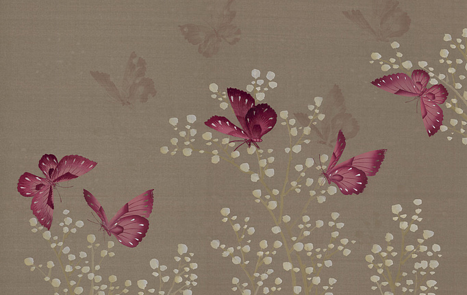 Английские обои Fromental, коллекция Modern Chinois, артикул Fontaine/Hydromel