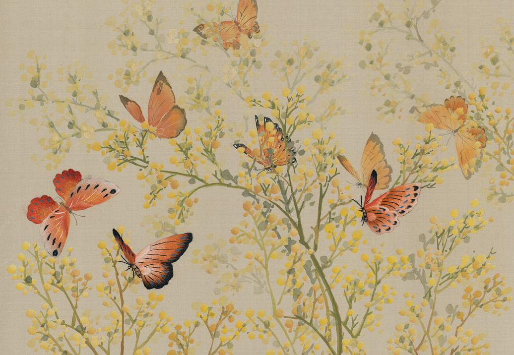 Обои Fromental Modern Chinois Fontaine/Joy