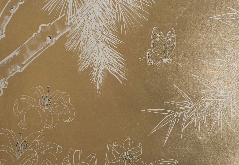 Обои Fromental Modern Chinois Garden of House/Berry