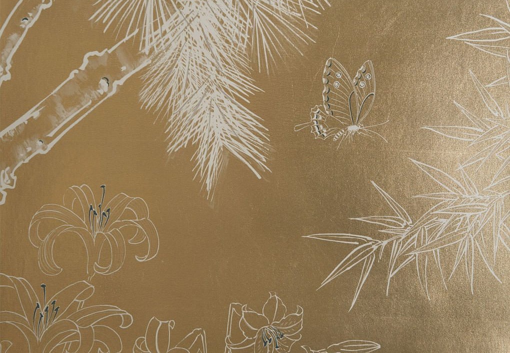 Обои Fromental Modern Chinois Garden of House/Berry
