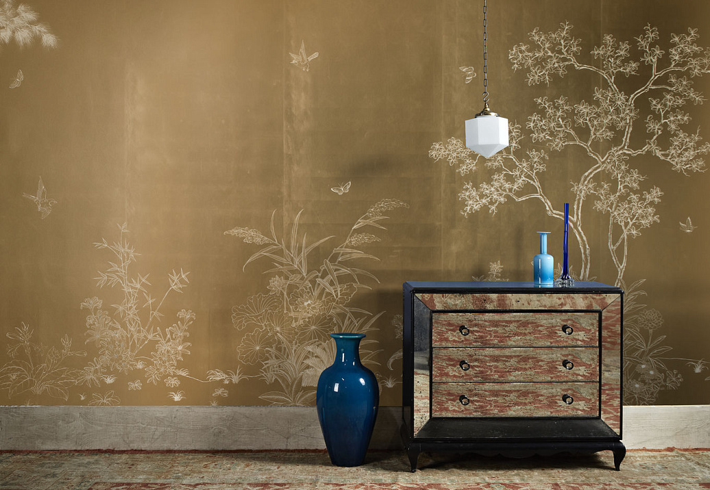 Обои Fromental Modern Chinois Garden of House/Berry