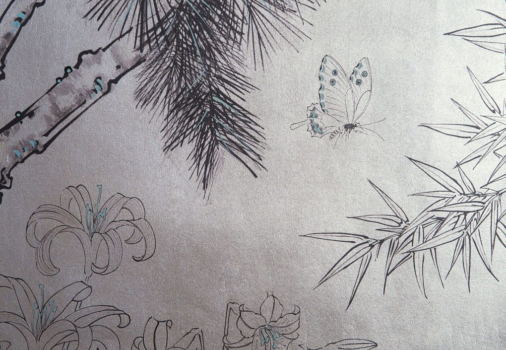 Обои Fromental Modern Chinois Garden of House/Shen