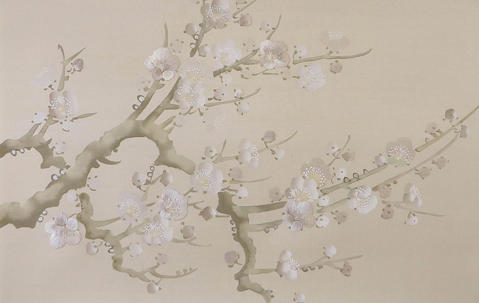 Английские обои Fromental, коллекция Modern Chinois, артикул Prunus/Biwa