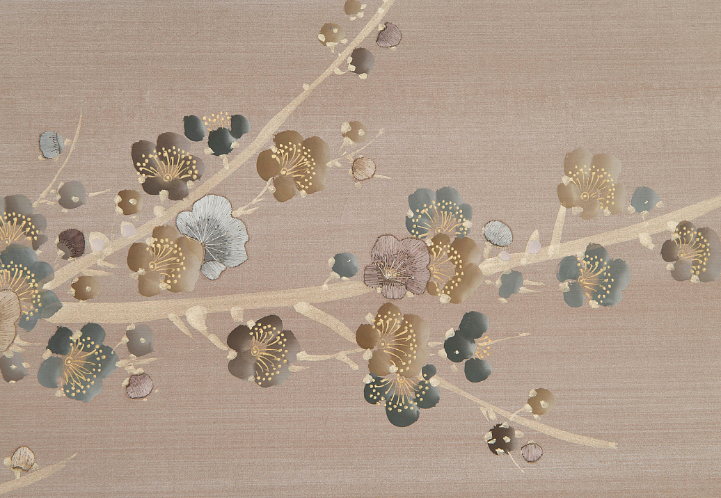 Обои Fromental Modern Chinois Prunus/Dove Grey
