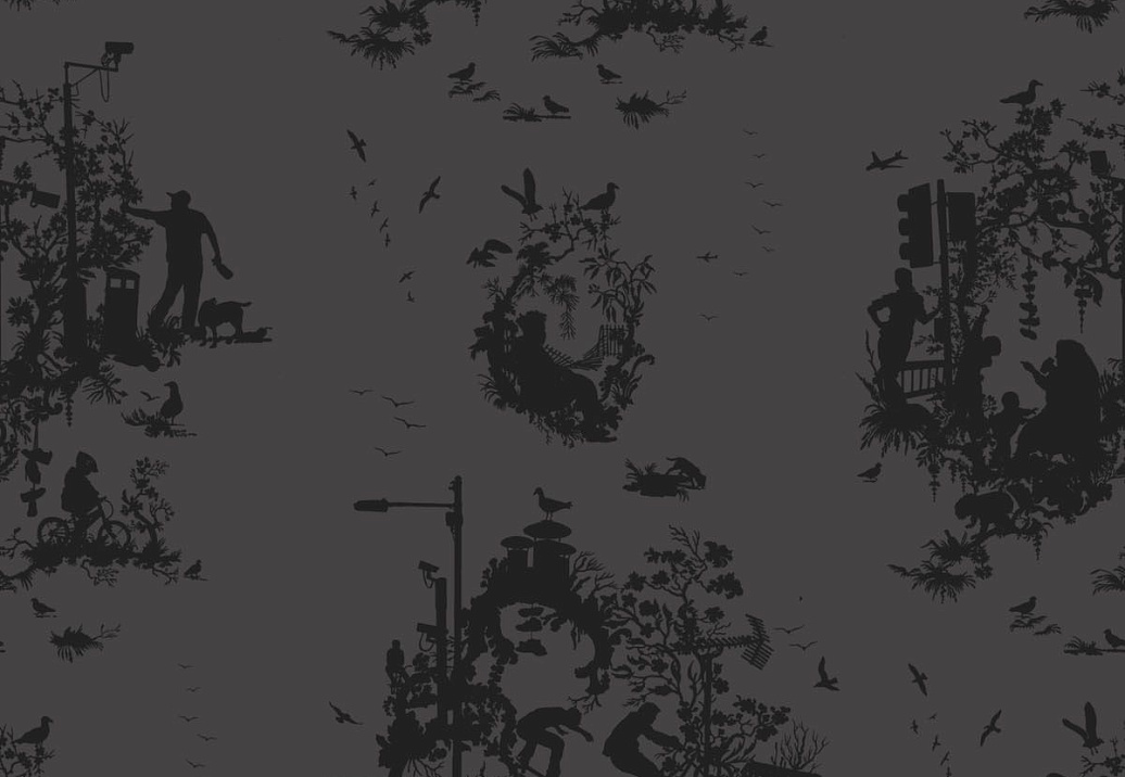 Обои Timorous Beasties Studio TB/DTOIL3/4007/04