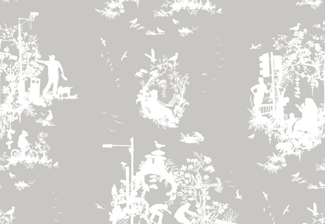 Обои Timorous Beasties Studio TB/DTOIL3/4008/06
