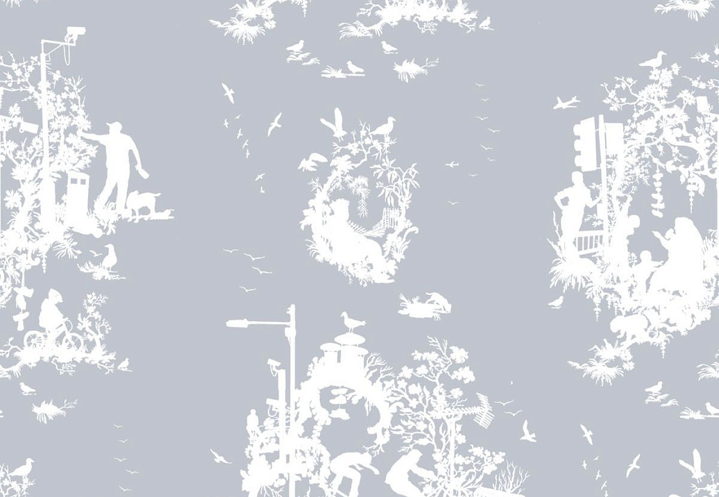 Обои Timorous Beasties Studio TB/DTOIL3/4232/05