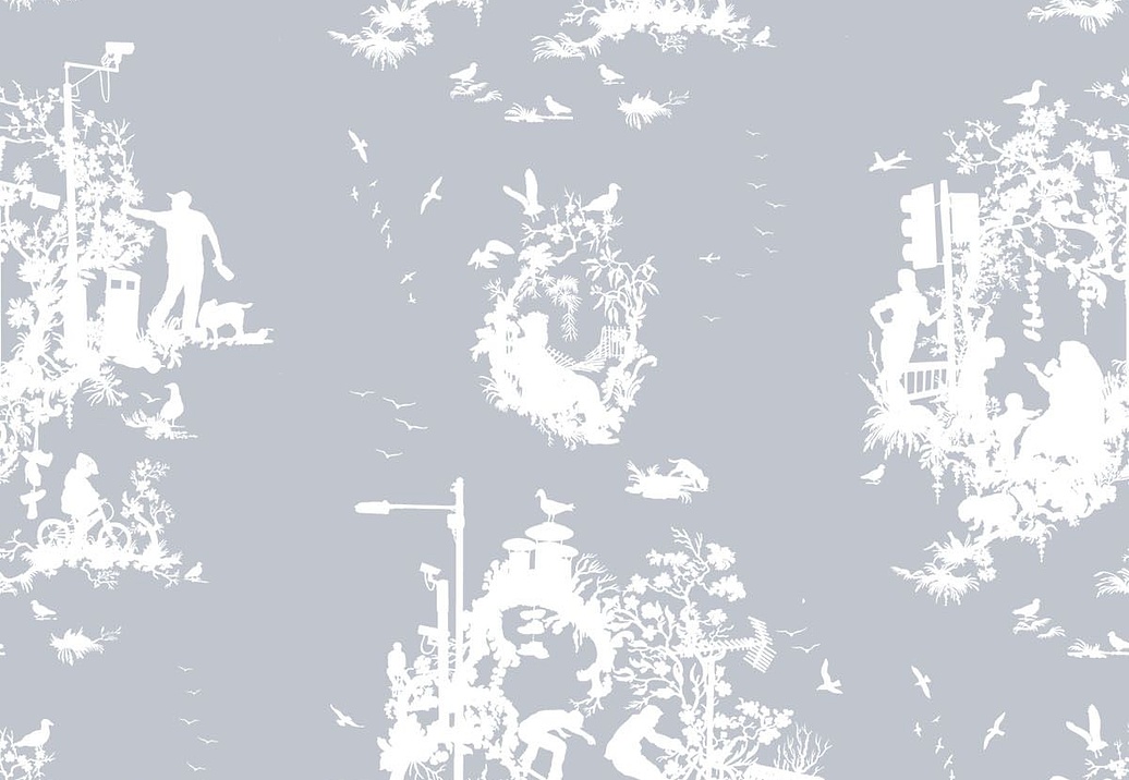 Обои Timorous Beasties Studio TB/DTOIL3/4232/05