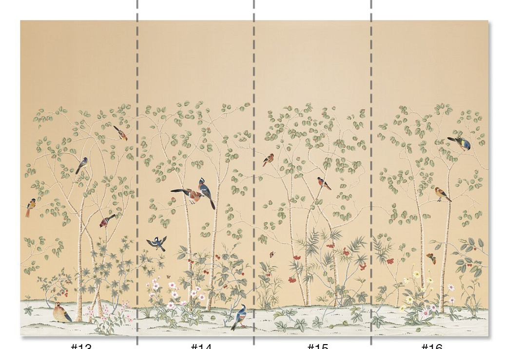 Обои Paul Montgomery Studio Fine Painted Wallpapers Aspens