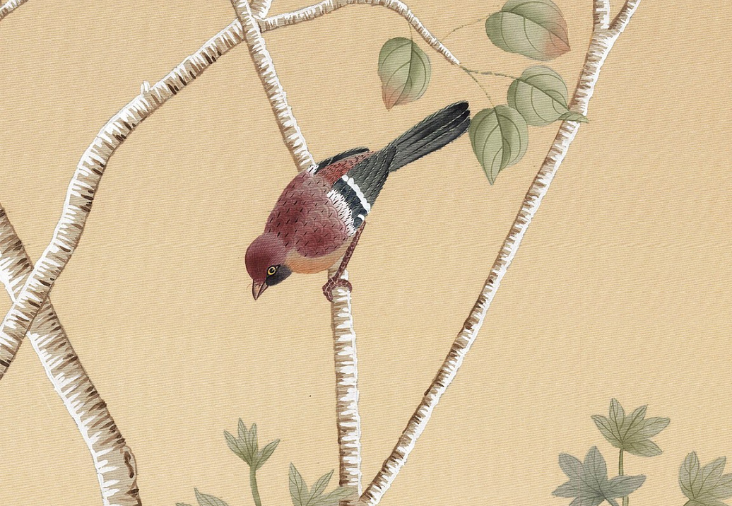 Обои Paul Montgomery Studio Fine Painted Wallpapers Aspens