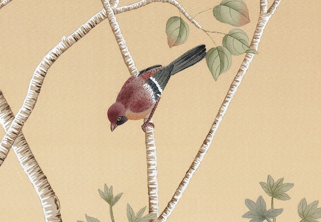 Обои Paul Montgomery Studio Fine Painted Wallpapers Aspens