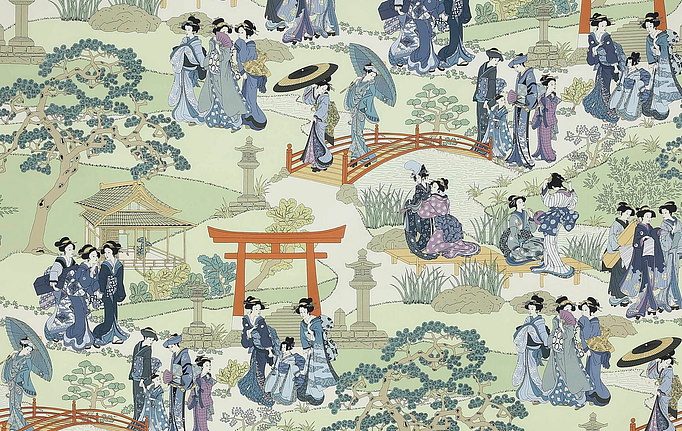 Французская ткань Manuel Canovas, коллекция Beaumont, артикул M4049-01