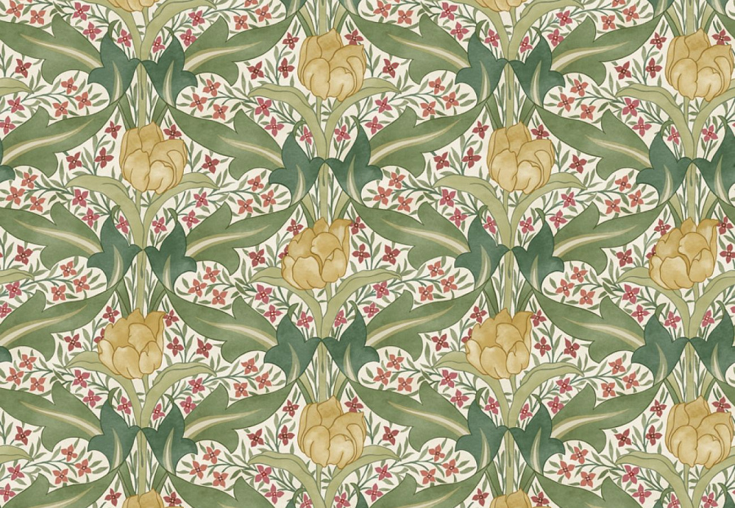 Обои GP & J Baker Original Brantwood Wallpaper BW45104/1