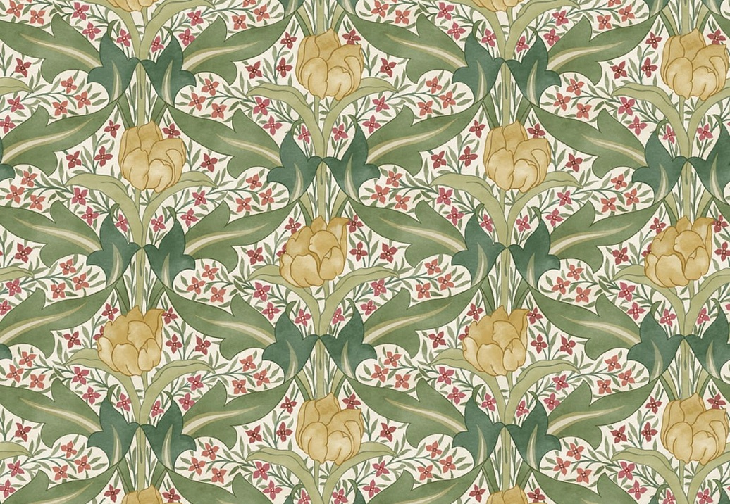 Обои GP & J Baker Original Brantwood Wallpaper BW45104/1