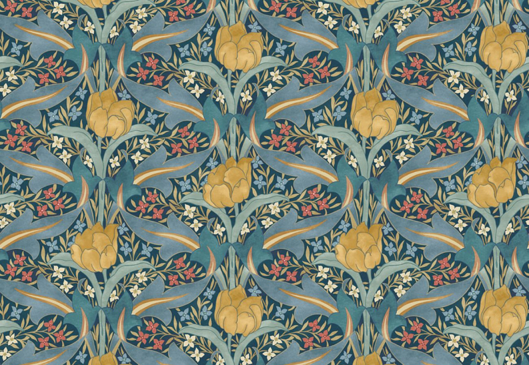 Обои GP & J Baker Original Brantwood Wallpaper BW45104/2