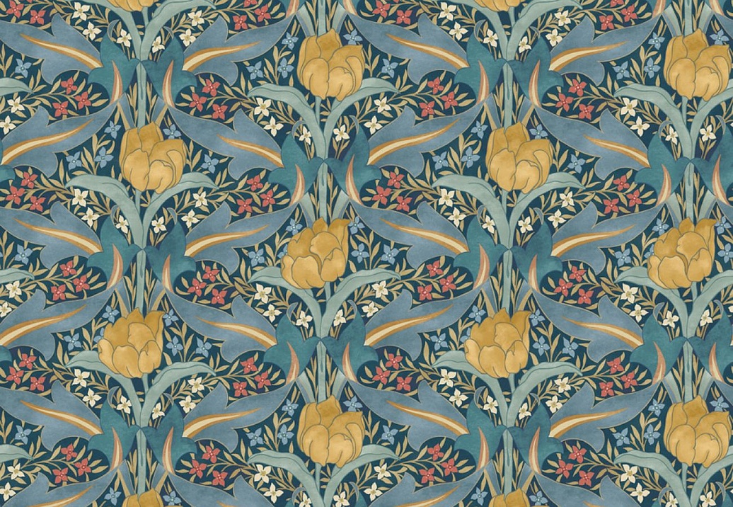 Обои GP & J Baker Original Brantwood Wallpaper BW45104/2