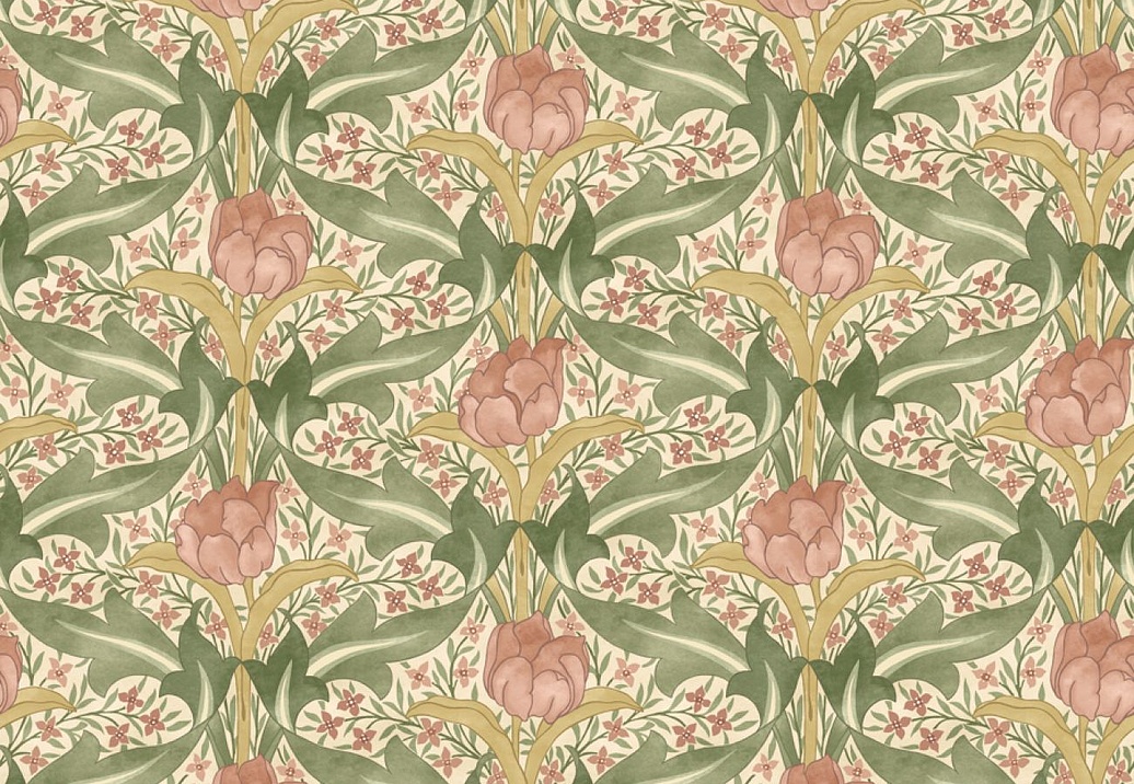 Обои GP & J Baker Original Brantwood Wallpaper BW45104/4