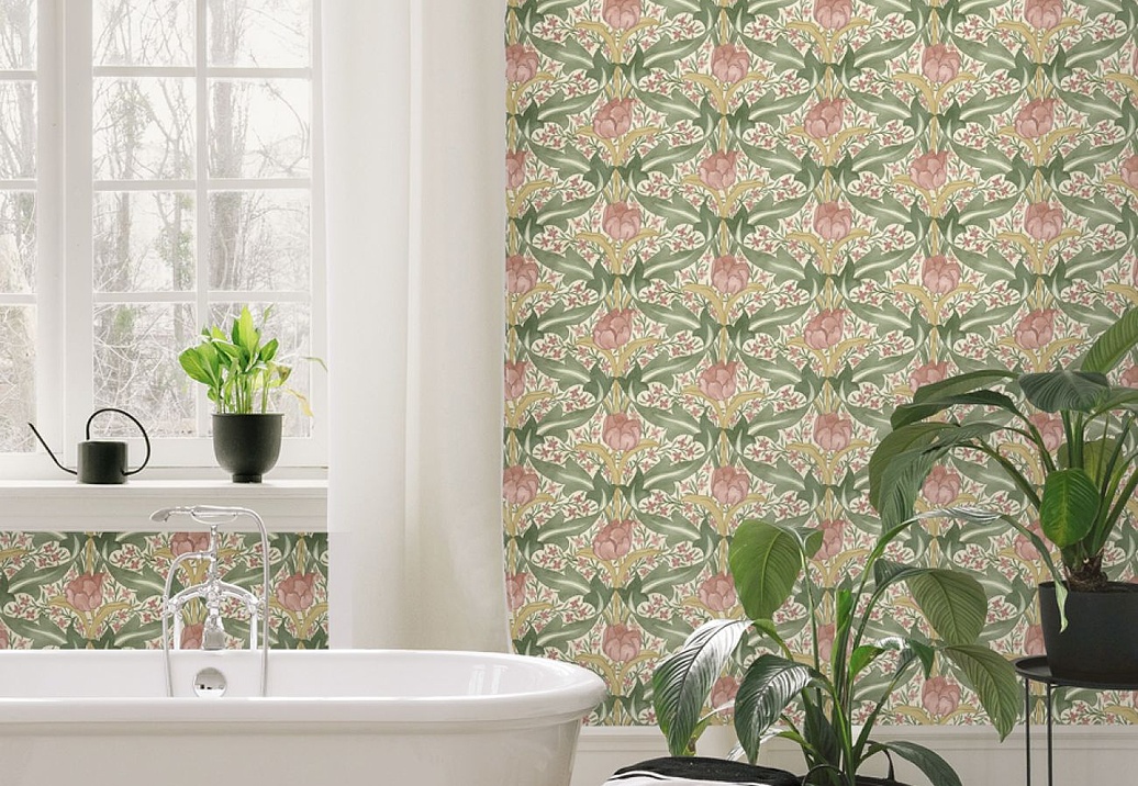 Обои GP & J Baker Original Brantwood Wallpaper BW45104/4