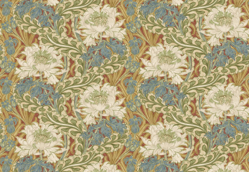 Обои GP & J Baker Original Brantwood Wallpaper BW45105/1