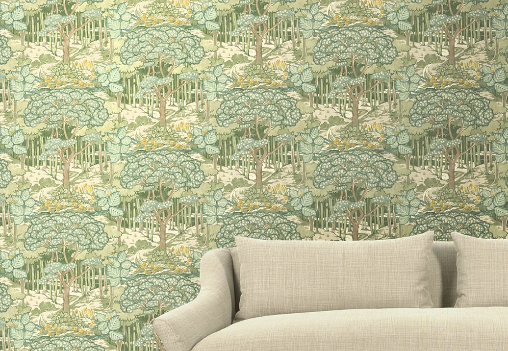 Обои GP & J Baker Original Brantwood Wallpaper BW45106/1