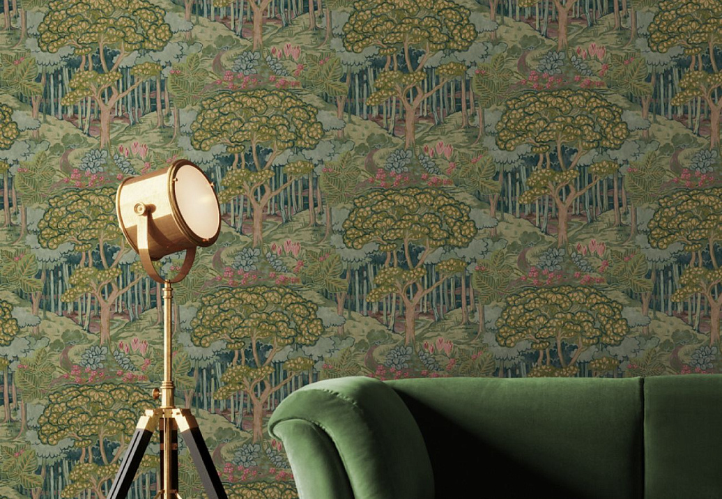 Обои GP & J Baker Original Brantwood Wallpaper BW45106/3