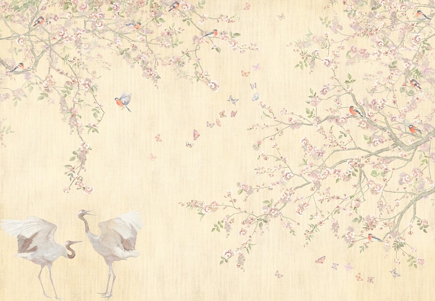 Панно и фотообои Affresco Botanica aff 721 vel 423
