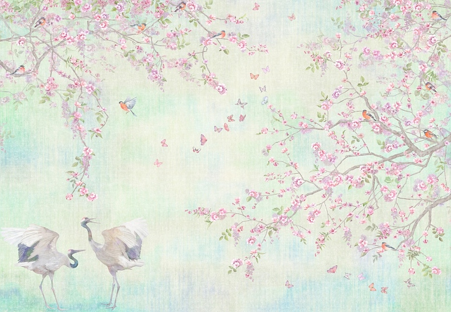 Панно и фотообои Affresco Botanica aff 721 vel 496
