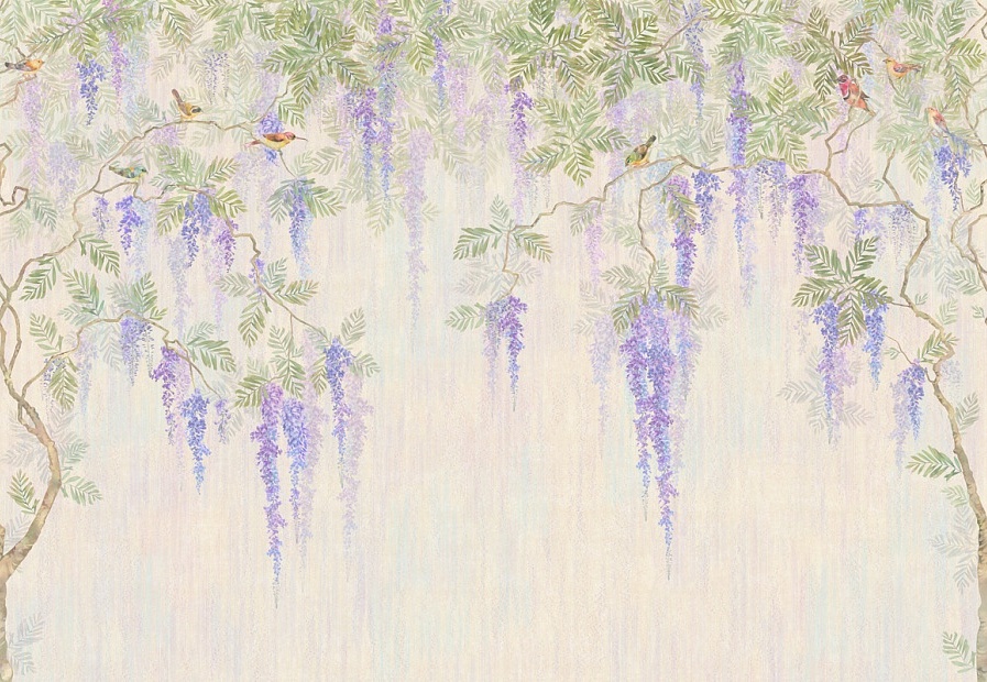 Панно и фотообои Affresco Botanica aff 725 vel 421