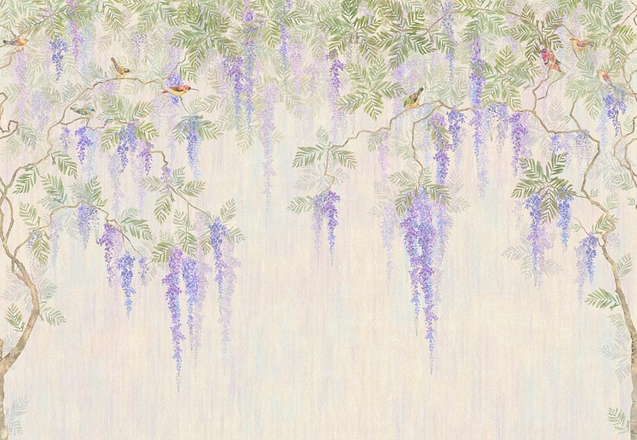 Панно и фотообои Affresco Botanica aff 725 vel 421