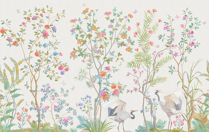 Российские панно и фотообои Affresco, коллекция Empire, артикул aff 734 patina 436