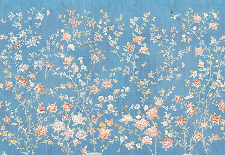 Панно и фотообои Affresco Цветариум Chinese garden Color 2