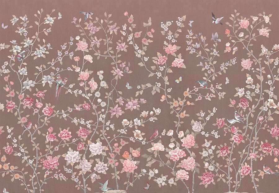 Панно и фотообои Affresco Цветариум Chinese garden Color 4