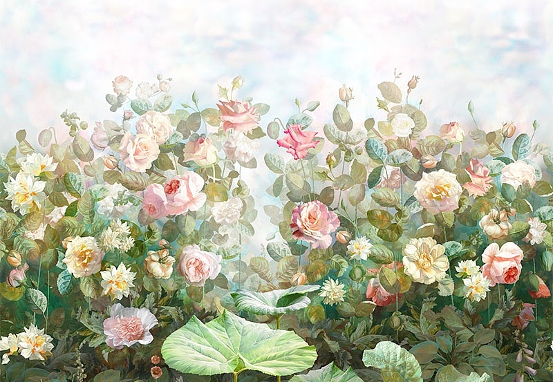 Панно и фотообои Affresco Цветариум Rose garden Color 1