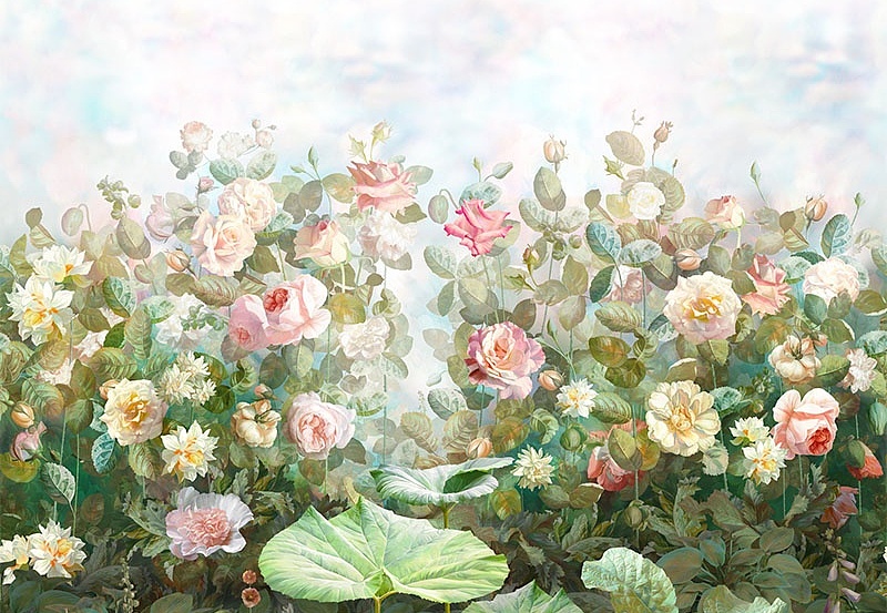 Панно и фотообои Affresco Цветариум Rose garden Color 1