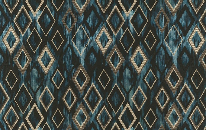 Бельгийская ткань Galleria Arben, коллекция Baroque, артикул Standing/07-Cobalt