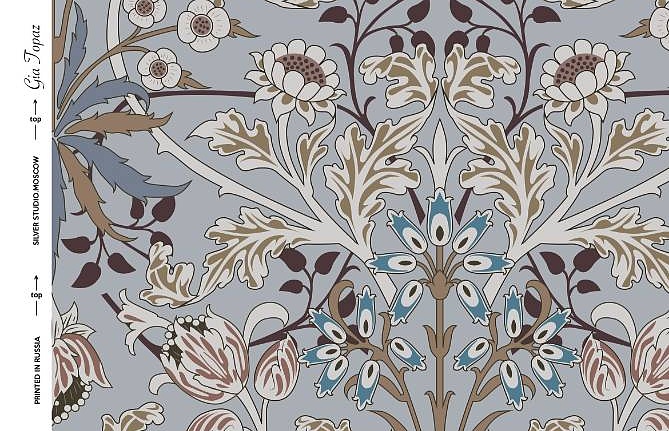Ткань Серебрянная Студия (Silver Studio) Voysee Collection D100/01/TW