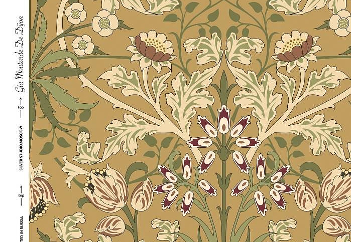 Ткань Серебрянная Студия (Silver Studio) Voysee Collection D100/02/TW