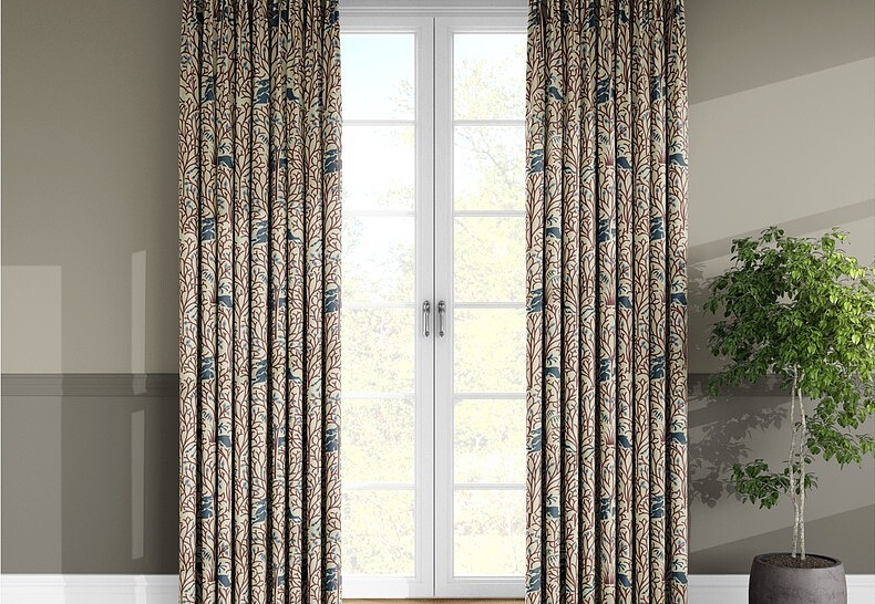 Ткань Серебрянная Студия (Silver Studio) Voysee Collection D102/01/TW