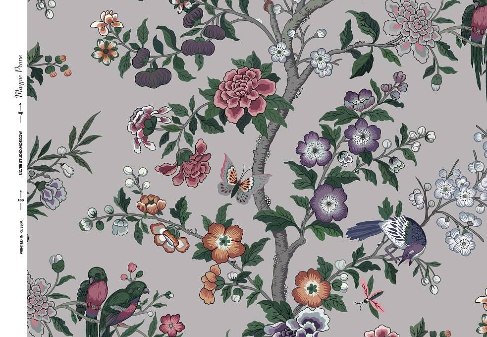 Ткань Серебрянная Студия (Silver Studio) Voysee Collection D105/03/TW