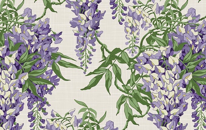 Российская ткань Серебрянная Студия (Silver Studio), коллекция Timeless Botanic, артикул D506/02/TW