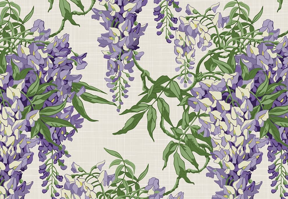 Ткань Серебрянная Студия (Silver Studio) Timeless Botanic D506/02/TW