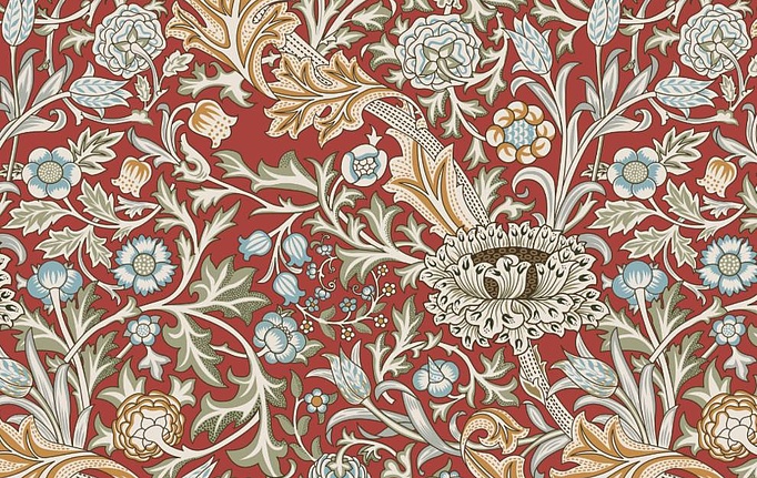 Российская ткань Серебрянная Студия (Silver Studio), коллекция Lazy Daisy, артикул D403/01/TW