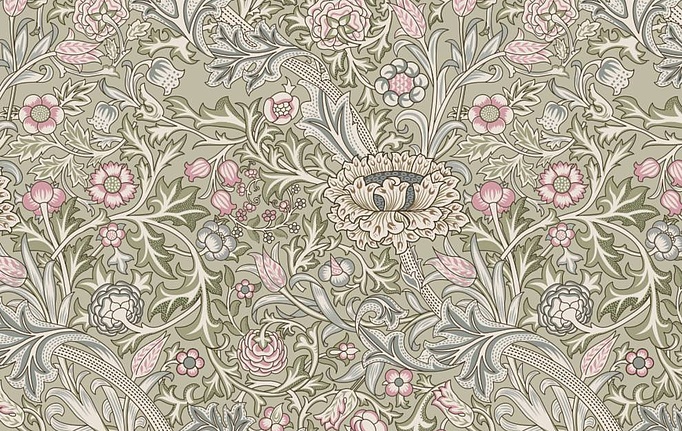 Российская ткань Серебрянная Студия (Silver Studio), коллекция Lazy Daisy, артикул D403/02/TW