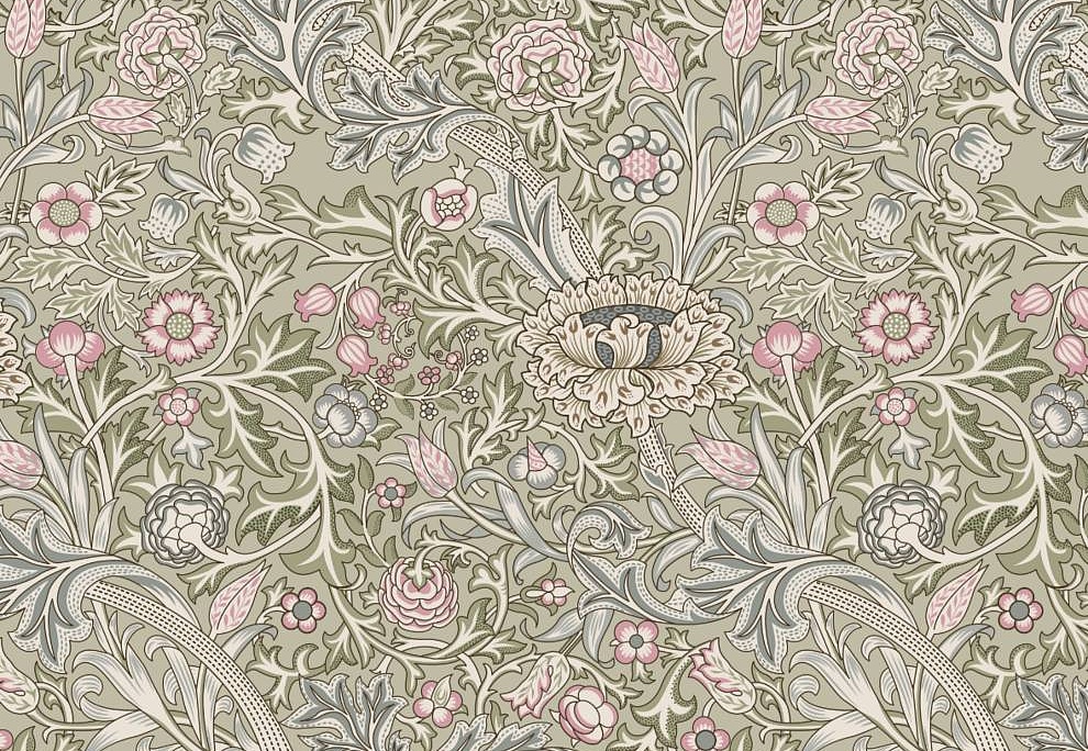 Ткань Серебряная Студия (Silver Studio) Lazy Daisy D403/02/TW