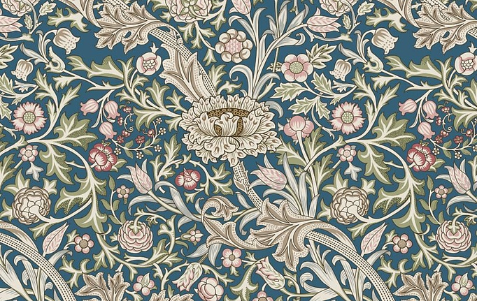 Российская ткань Серебрянная Студия (Silver Studio), коллекция Lazy Daisy, артикул D403/03/TW